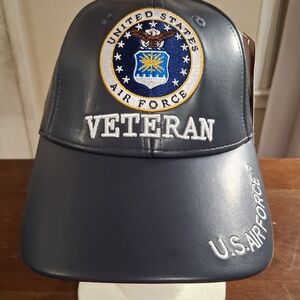 U.S. Air Force Veteran Hat - Dark Gray